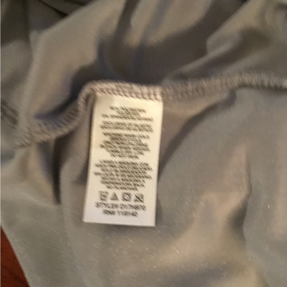 Double Zero Silver / Gray Slip Velvet Dress Size Medium $40 - Picture 9 of 11